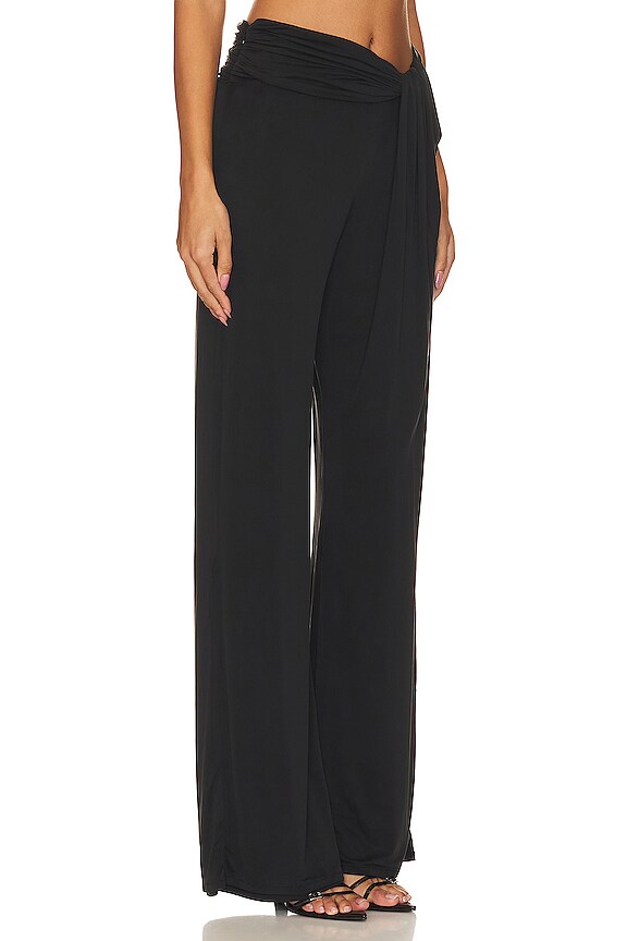 view 2 of 4 PANTALON LARGE LOUTRO in Black