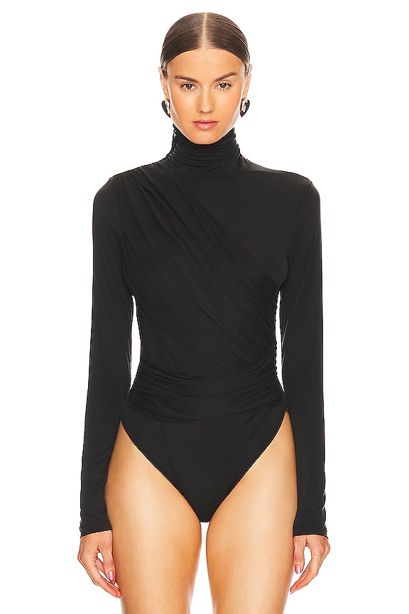 view 2 of 5 Patra Bodysuit in Black