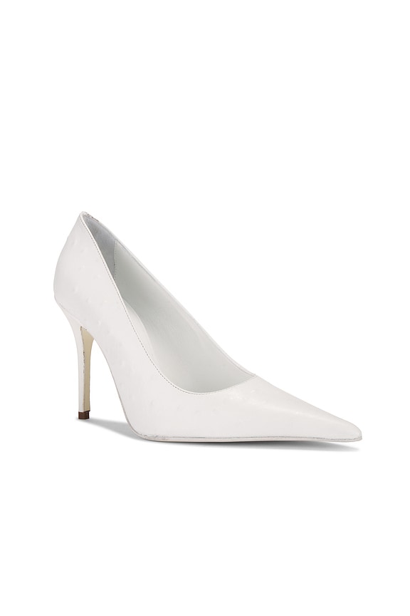view 2 of 5 Amelia Pump in White