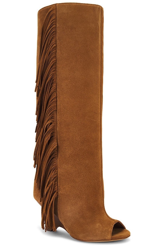 view 2 of 5 Ninette Fringes Boots in Tobacco