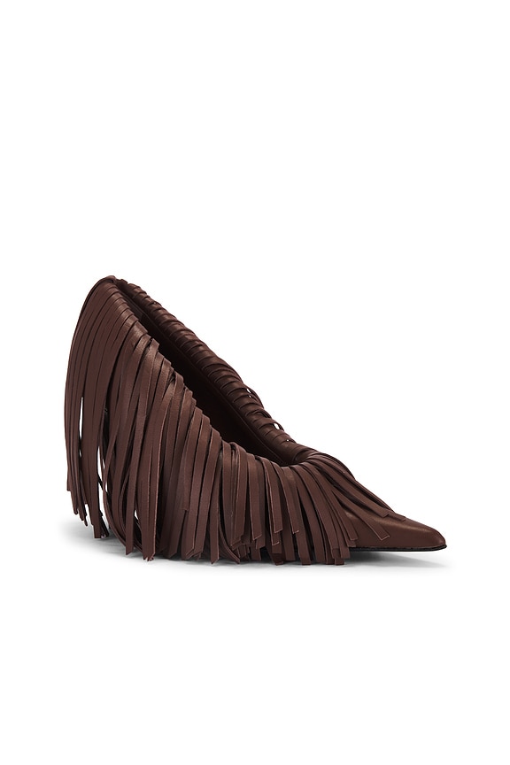 view 2 of 5 ESCARPINS AMELIA FRINGES in Tiramisu