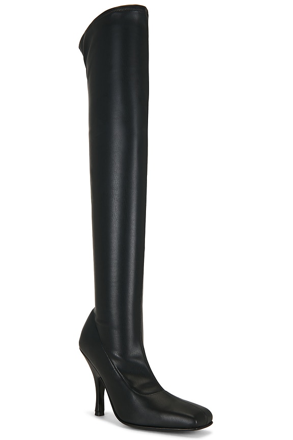 view 2 of 5 Lea Over The Knee Boot in in Black