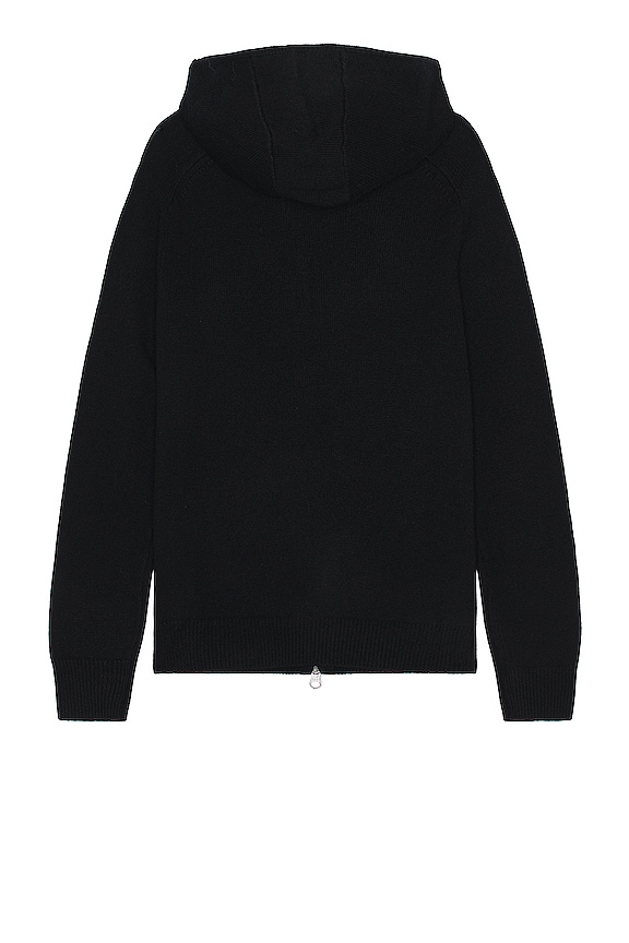 view 2 of 3 SWEAT À CAPUCHE RIB in Black