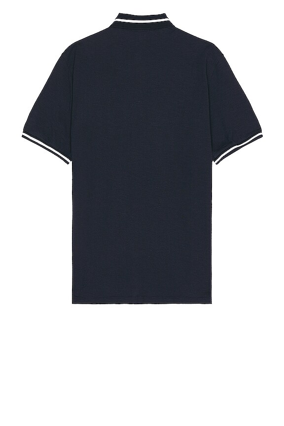 view 2 of 3 Soft Slub Match Point Polo in Sky Captain