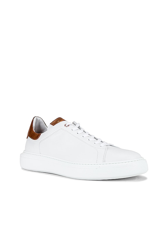 view 2 of 6 New Classic Legend London Sneaker in White & Dark Vachetta