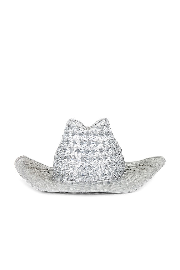 view 2 of 3 Britney Hat in Silver