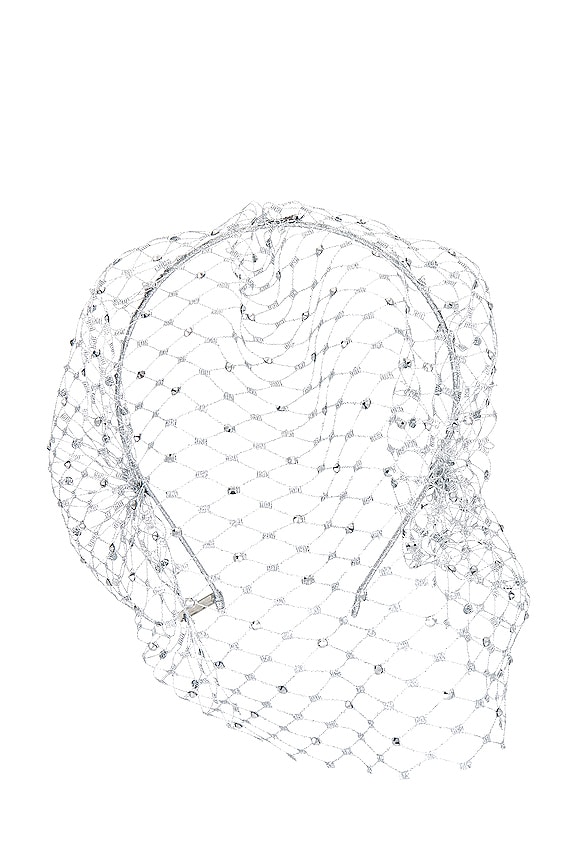 view 2 of 3 Ashlyn Headband in Silver