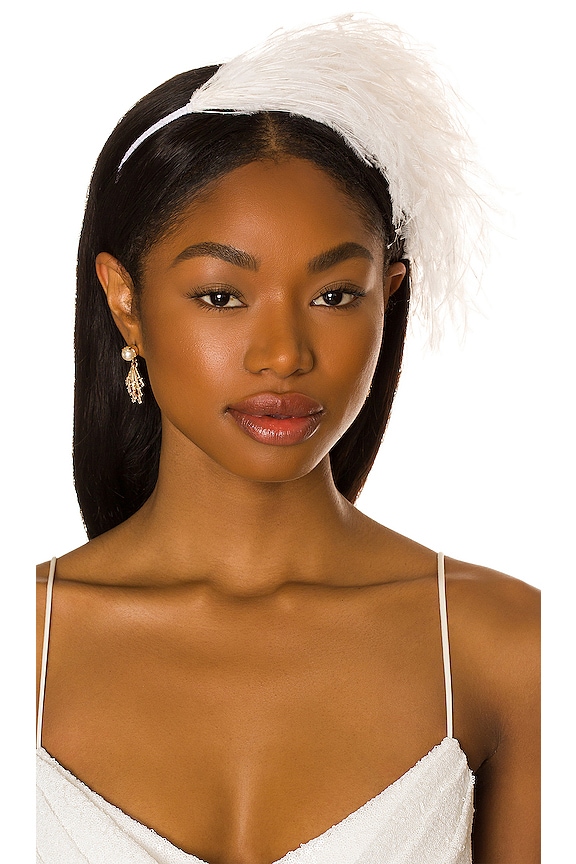 view 2 of 5 Adrienne Band in Milk Ivory