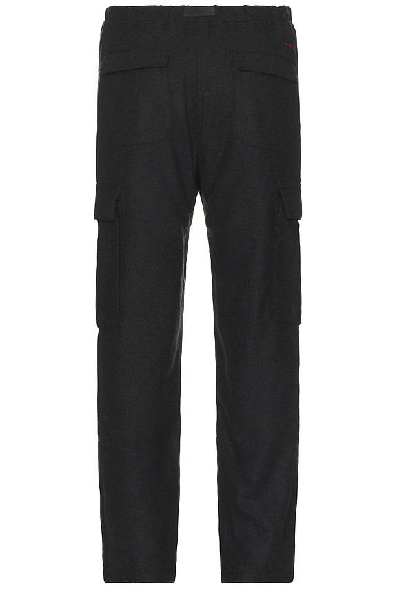 view 2 of 4 Wool Cargo Pant in Charcoal Wool