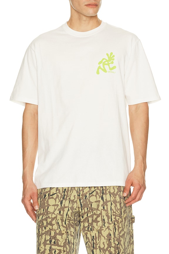 view 2 of 4 Running Man Tee in White