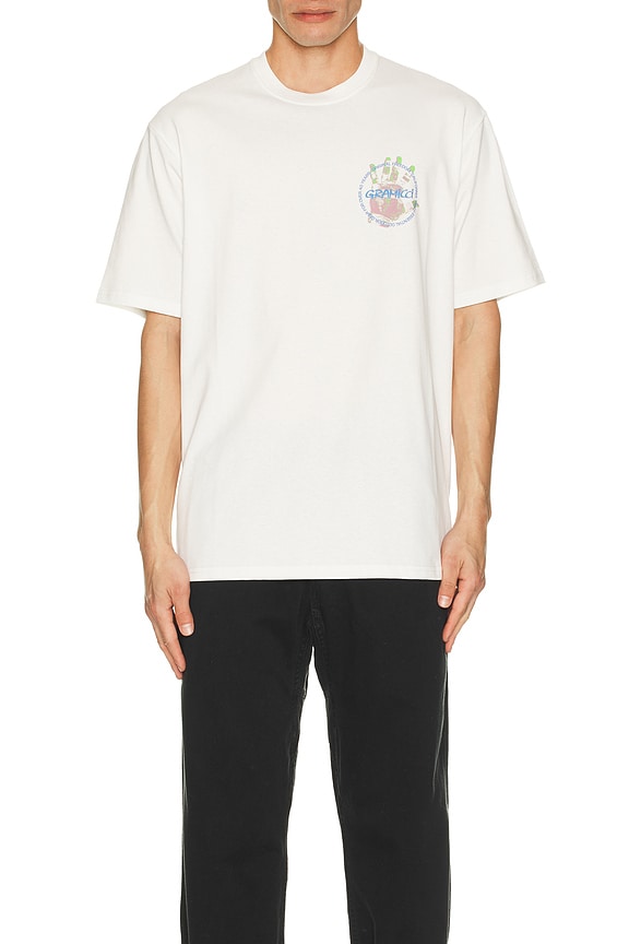 view 3 of 3 Climber's Hand Tee in White