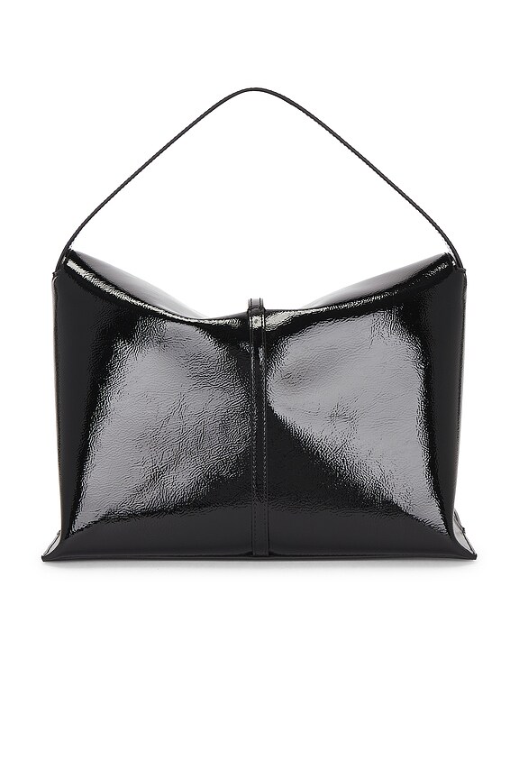 view 2 of 4 Leather Mega Bag in Black