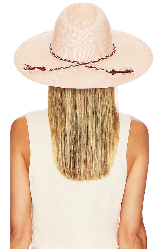 view 2 of 3 Hamptons Rose Hat in Rose