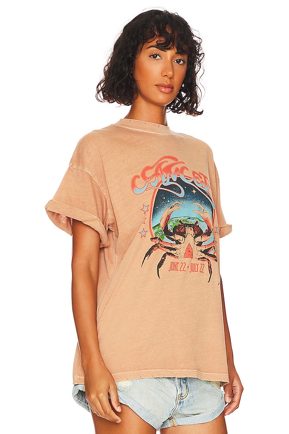 view 2 of 4 T-SHIRT CANCER BAND in Clay