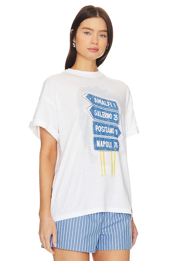 view 2 of 4 T-SHIRT AMALFI SIGN in Vintage White