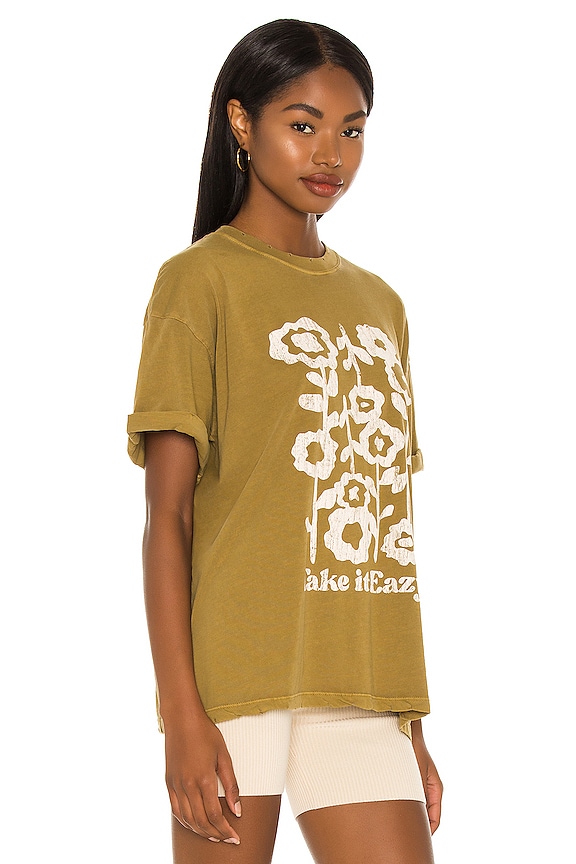 view 2 of 4 Take it Eazy Tee in Olive