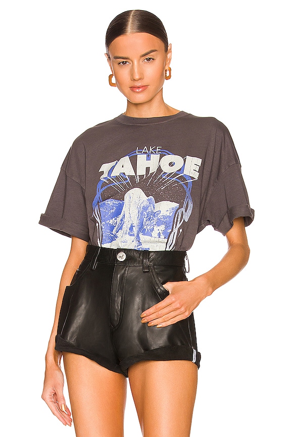 view 1 of 5 T-SHIRT LAKE TAHOE in Vintage Black