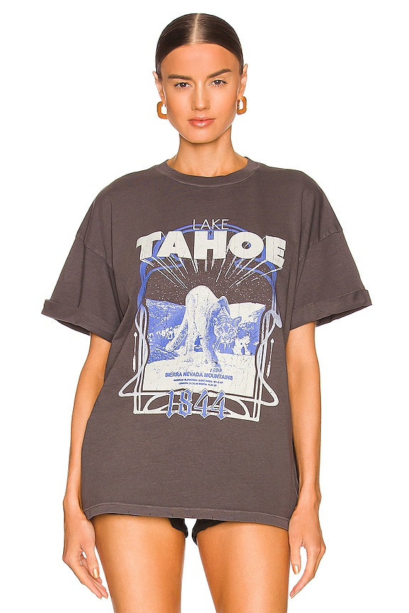 view 2 of 5 T-SHIRT LAKE TAHOE in Vintage Black