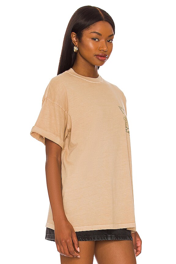 view 2 of 5 Pisces Collegiate Tee in Sand