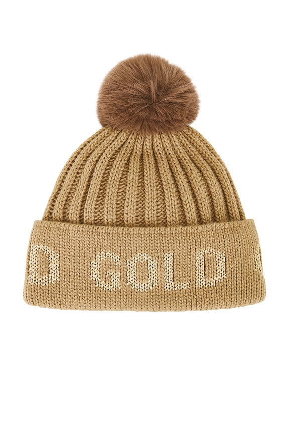 view 2 of 3 Hodd Faux Fur Beanie in Marmottes
