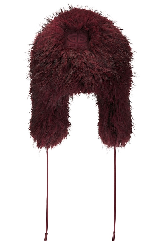view 2 of 4 Cher Hat in Vino Rosso
