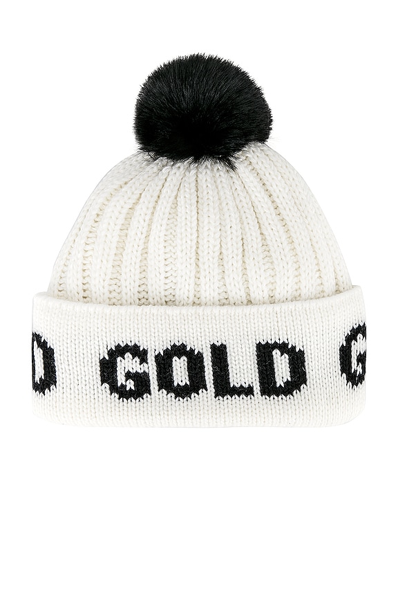 view 2 of 3 Hodd Faux Fur Beanie in White
