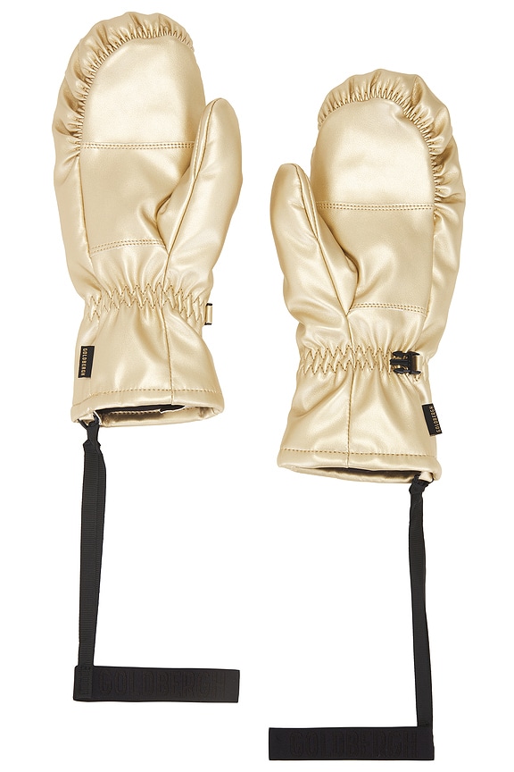 view 2 of 3 Charmer Mittens in Rich Gold