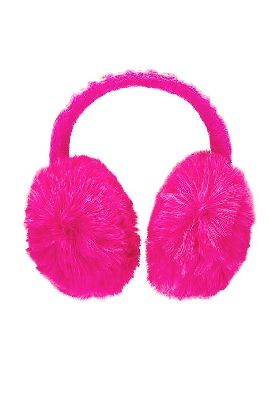 view 2 of 4 НАУШНИКИ-ОБМАНКИ FLUFFY in Passion Pink