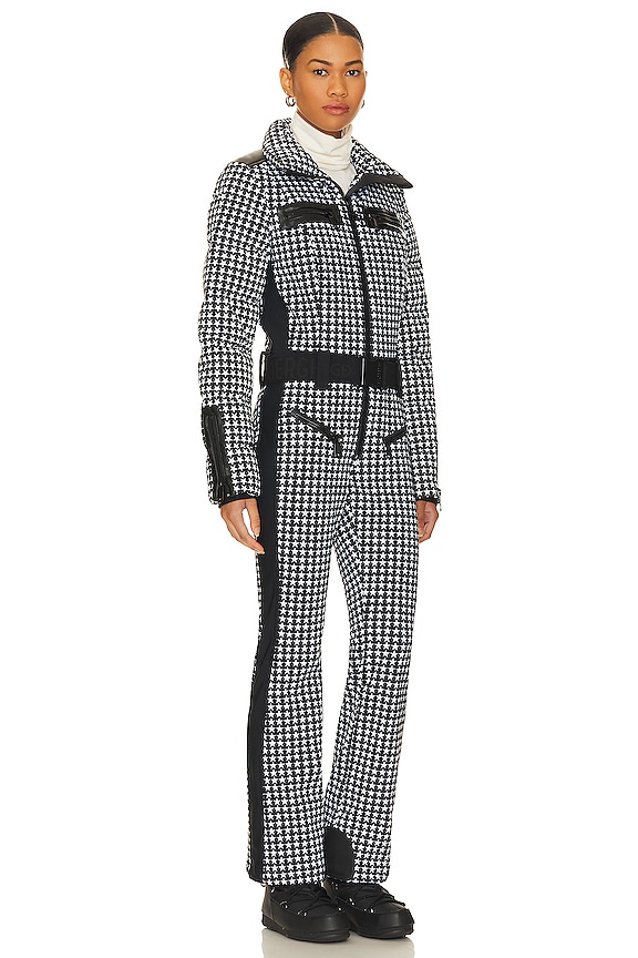 view 2 of 5 Starstruck Ski Jumpsuit in Black & White