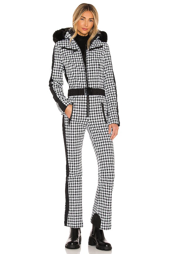 view 2 of 5 France Faux Fur Jumpsuit in White