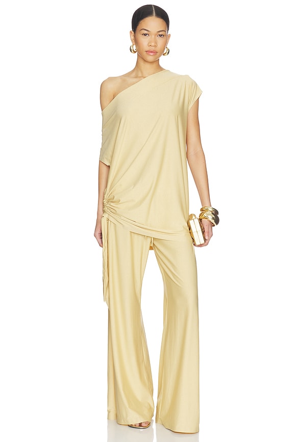 view 1 of 4 Leone Dress in Gold