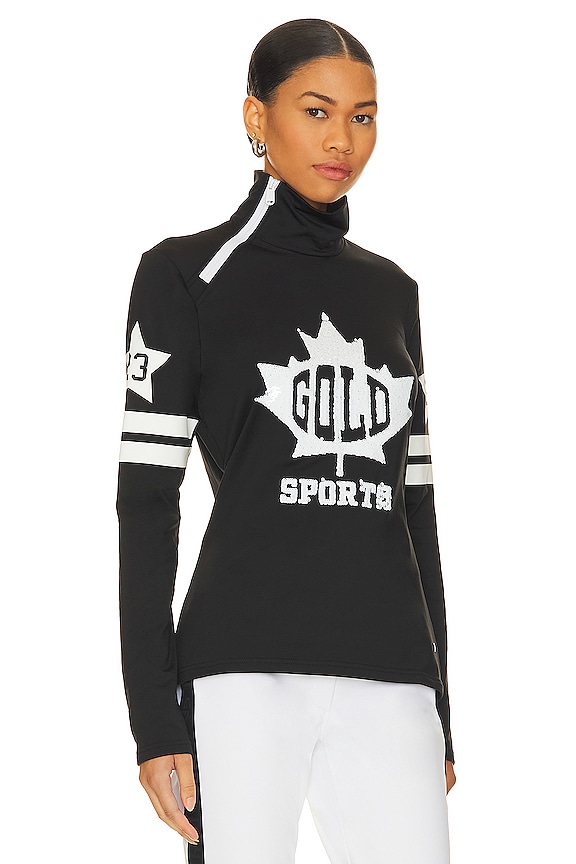 view 2 of 4 MAPLE LEAF スキー用プルオーバー in Black