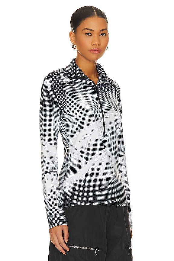 view 2 of 6 Famke Ski Pully in Dotty Black & White