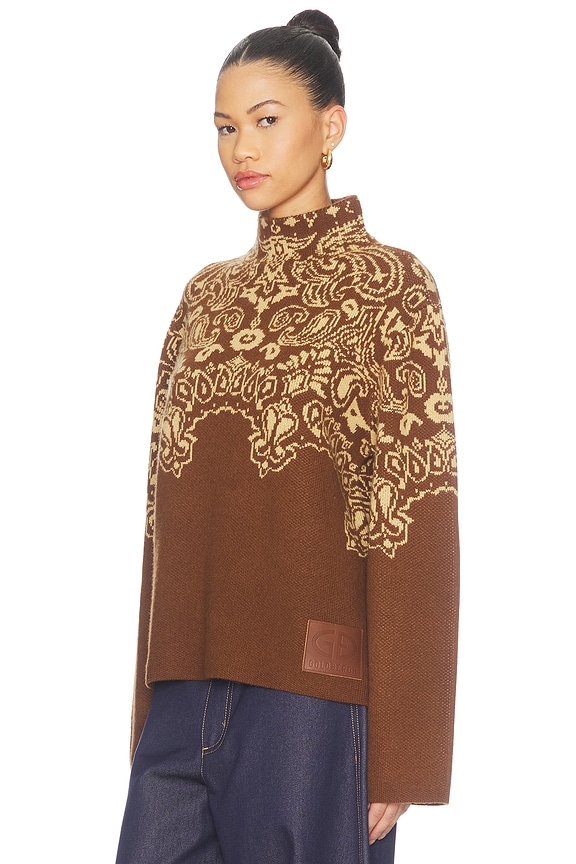 view 2 of 5 Anshin Sweater in Deep Mocha