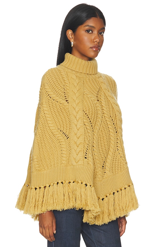 view 2 of 5 Hayaru Poncho in Lark