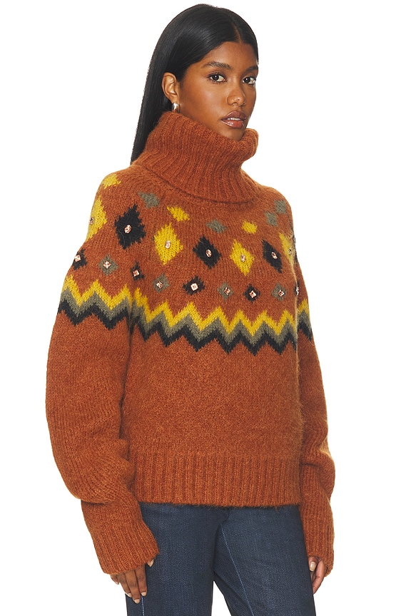 view 2 of 5 Hanashi Sweater in Deep Mocha