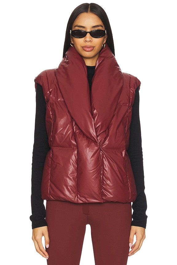view 1 of 4 Balou Bodywarmer in Vino Rosso
