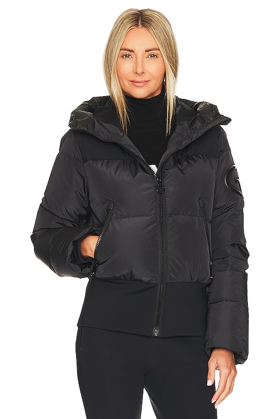 view 2 of 6 BLOUSON MATELASSÉ REESE in Black