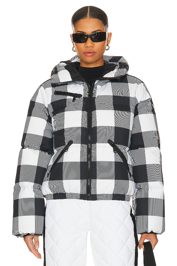 view 2 of 8 Cabin Ski Jacket in Black & White