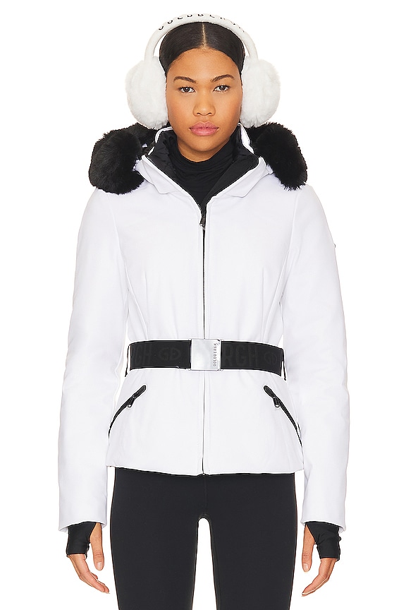 view 2 of 6 Hida Faux Fur Ski Jacket in White