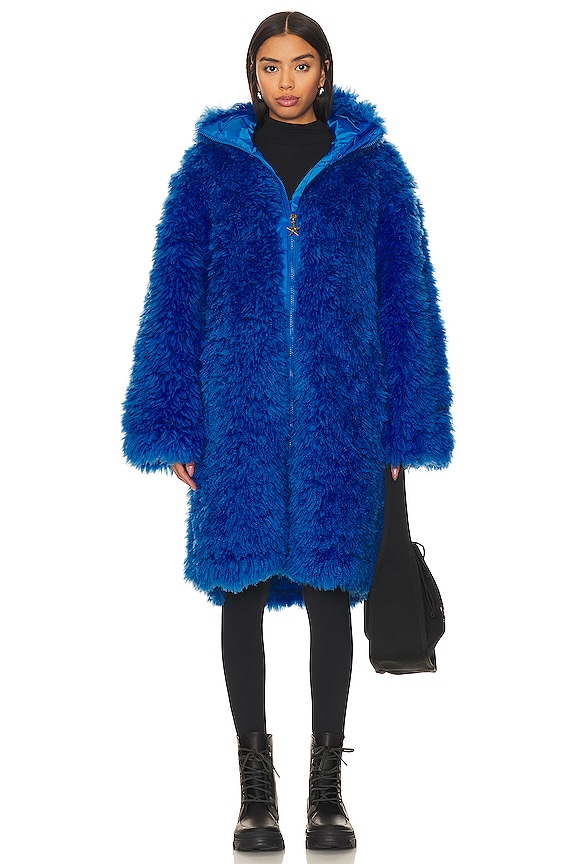 view 2 of 4 Teddy Jacket in Electric Blue