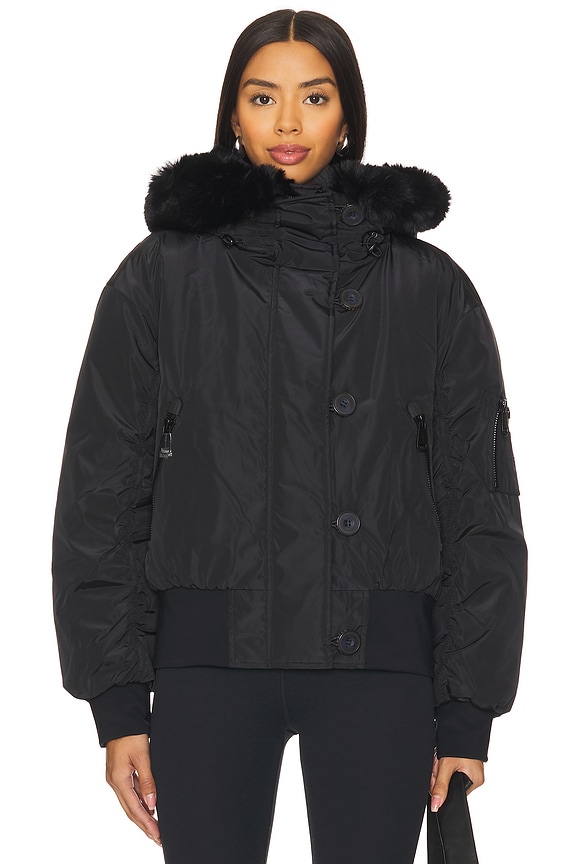 view 2 of 5 BLOUSON BOMBER JEANNE in Black