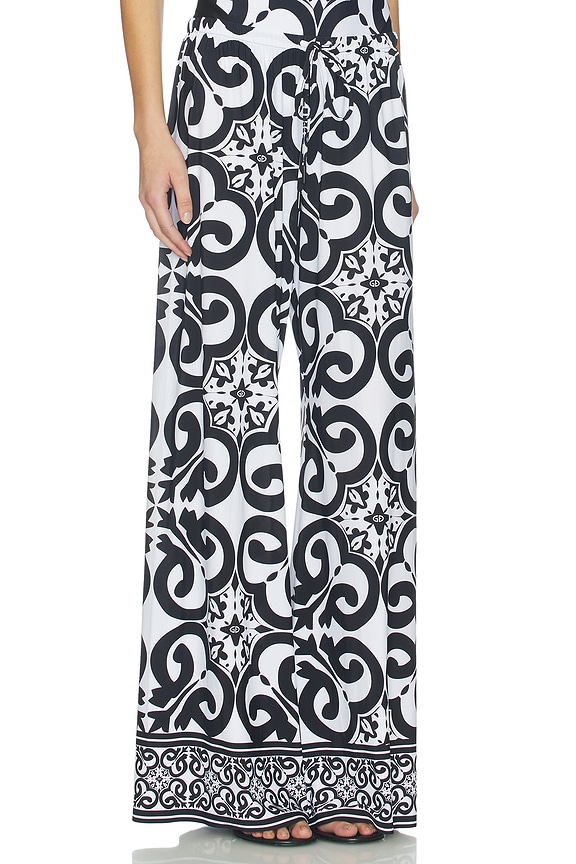 view 2 of 6 PANTALON TROPINA in Black & White