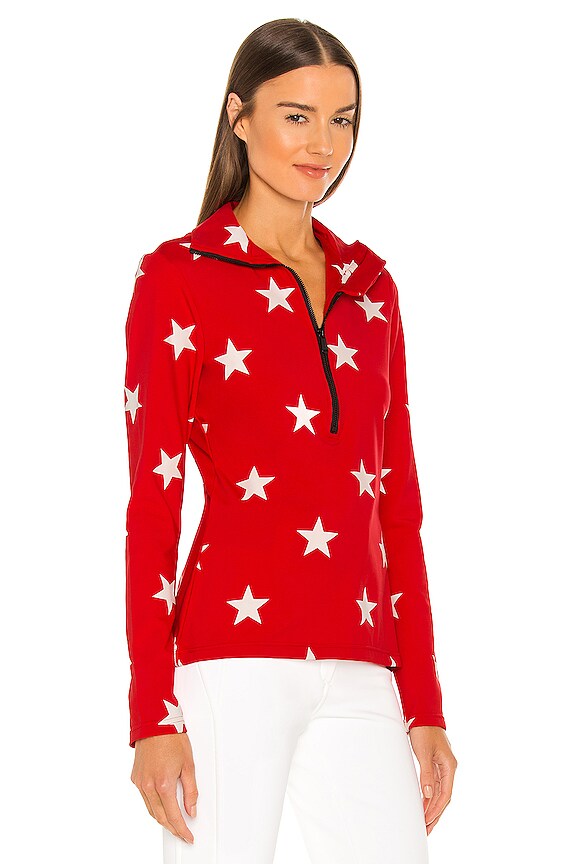 view 2 of 4 SKY スキー用プルオーバー in Ruby Red