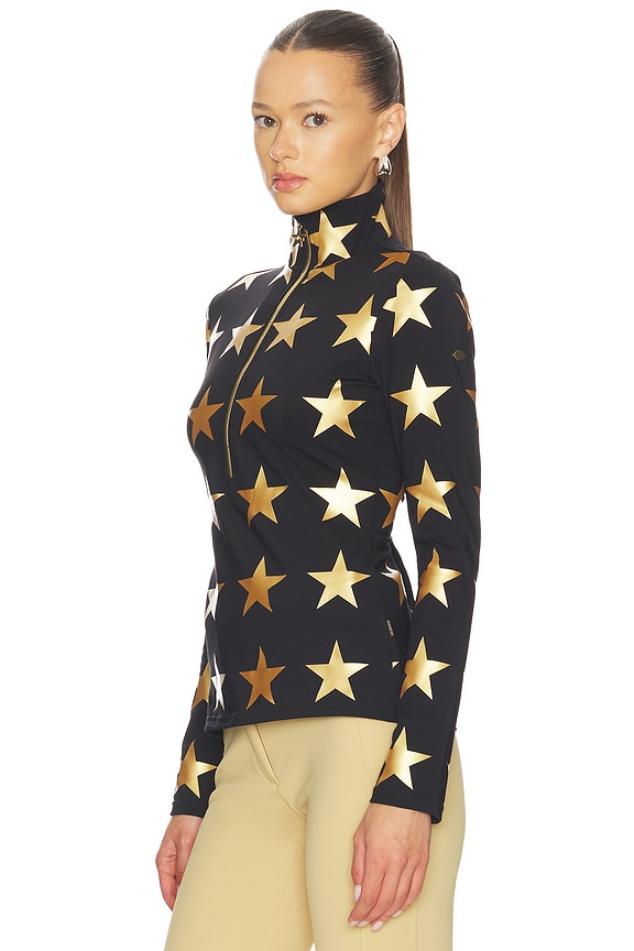 view 2 of 5 LUNARIA トップ in Black & Gold