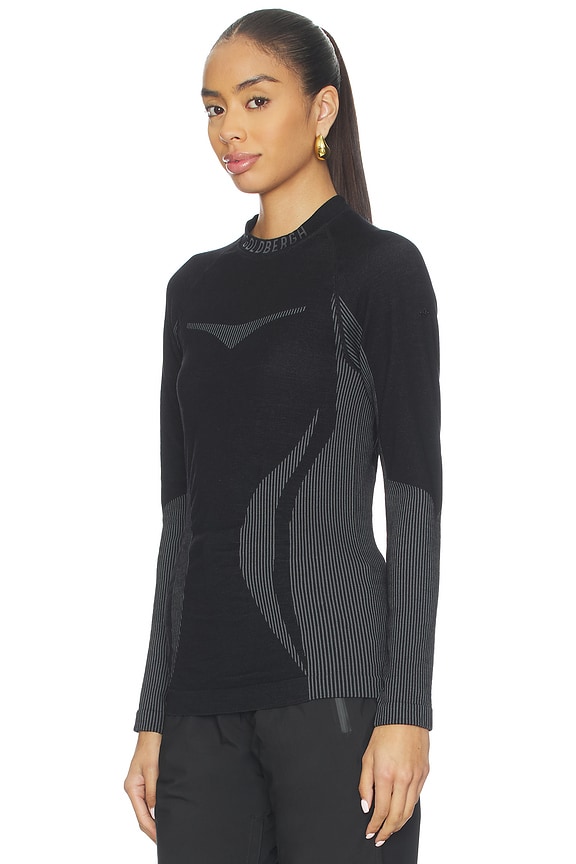 view 2 of 5 Slick Baselayer Long Sleeve in Black