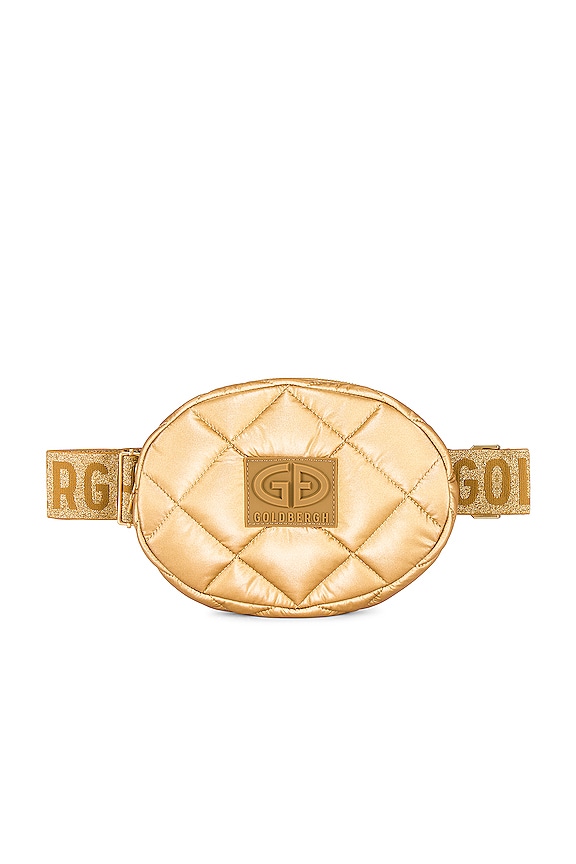 view 2 of 6 French Fanny Pack in Rich Gold