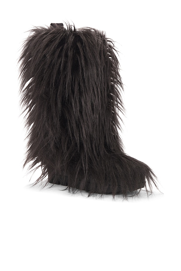 view 2 of 5 Leonora Faux High Snowboot in Black