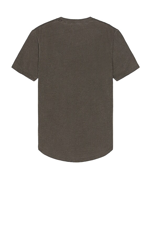 view 2 of 3 Sun-Faded Scallop Crew in Black