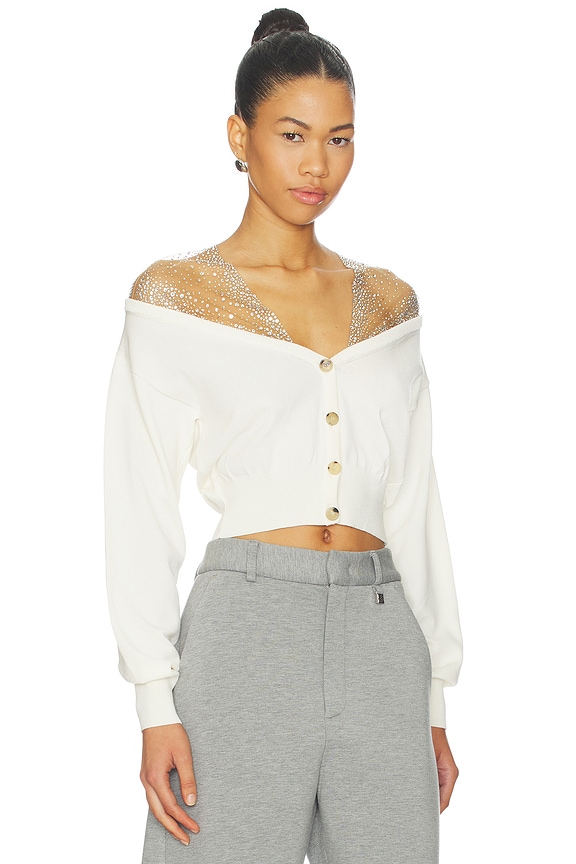 view 2 of 5 PULL CARDIGAN in Off White